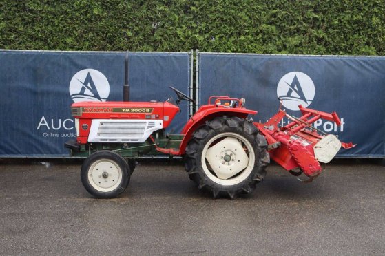 Mini tractor Yanmar YM2000B Diesel 20hp with cultivator 2TR20A 2 image 17
