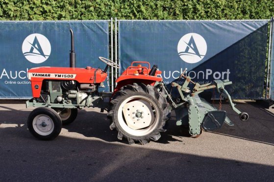 Mini tractor Yanmar YM1500 Diesel 15hp with cultivator YM1500 2 image 17