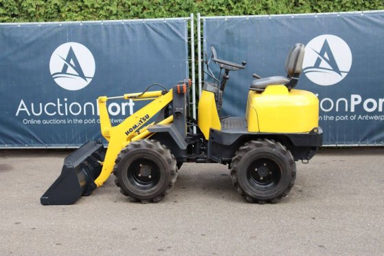 Articulated loader Komatsu W10-6 Diesel 16hp W10-6 2 Wheel Loaders image 17