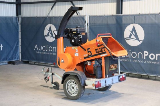 Wood Chipper Eliet Prof 5B Trailer Petrol 2015 (Margin) Eliet Prof 5B Trailer 2015 2 image 3
