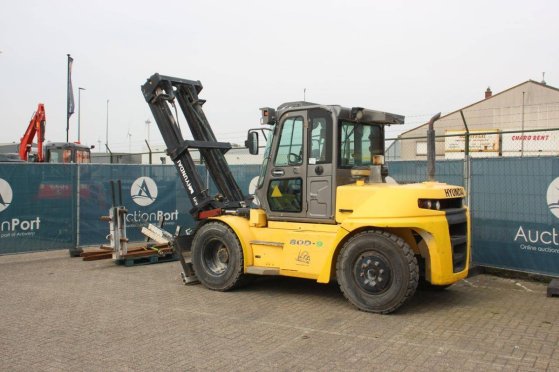 Hyundai 80D-9 Diesel Forklift 8000kg 2016 80D-9 2016 2 image 3