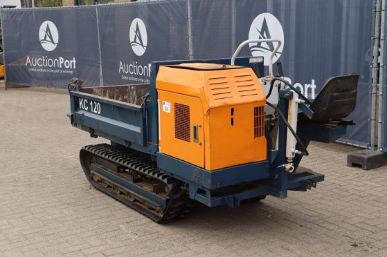 Mini dumper Kubota KC 120 Diesel KC 120 2 Tracked Dumpers image 3