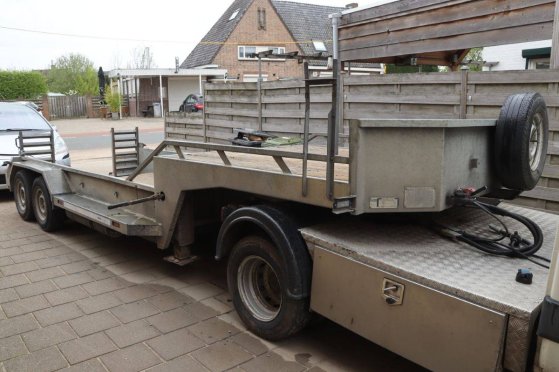 Machine transporter Kuiper PLD 5000kg 2010 kuiper PLD 2010 2 Flatbed open trailers image 3