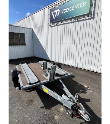 Stema Motorcycle Trailer 1600kg 2021 for 3 Motorcycles stema Motoraanhangwagen 2021 2 Flatbed open trailers image 3