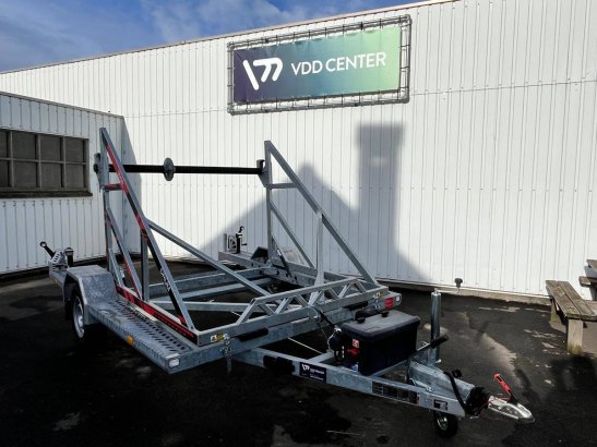 Cable Reel Trailer Tano 1500kg 2.60x1.74m Tano Kabeltrommel 2 Flatbed open trailers image 3