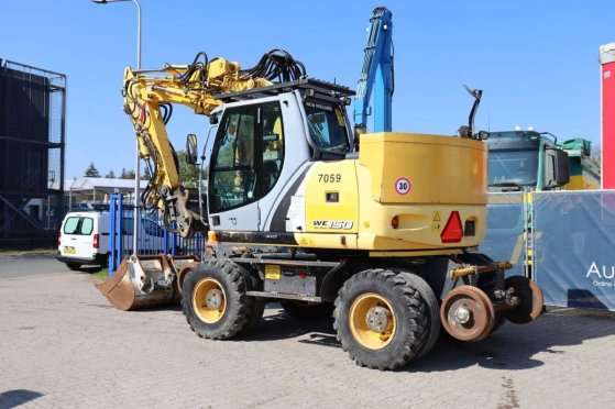 Wheel excavator New Holland WE150RR Diesel 90kW 2011 WE 150 RR 2011 2 Wheeled Excavators image 3