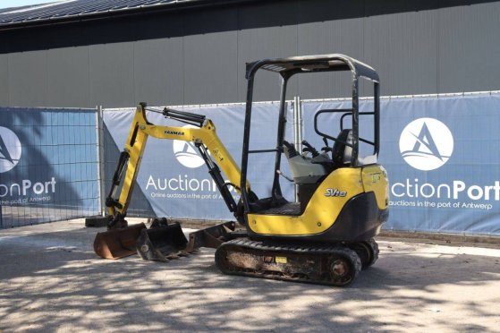 Mini excavator Yanmar SV16 Diesel 12.1kW 2016 923 2016 2 image 3