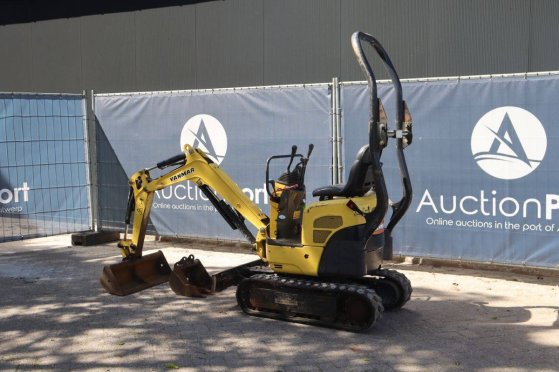 Mini excavator Yanmar SV08-1A(S) Diesel 7.7kW 2016 923 2016 2 image 3