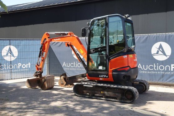 Crawler excavator Kubota U27-4 Diesel 15.5kW 2016 10085 2016 2 Crawler Excavators image 3