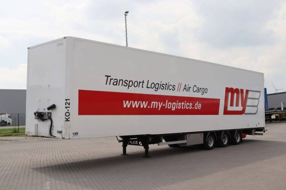 Closed Semi-trailer Van Eck Auflieger Trockenfrachtkoffer Mega 2022 Van Eck Auflieger Trockenfrachtkoffer Mega 2022 2 Box ...