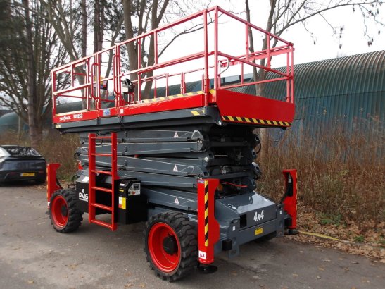 SkyJack SJ9253RT Rough Terrain Scissor Lift 18.15m Diesel 2020 Skyjack SJ9253RT 2020 2 Rough Terrain Forklift image 3