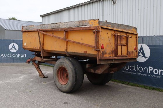Miedema HS65 Tipper Trailer 1970 Miedema HS65 1970 2 Flatbed open trailers image 3