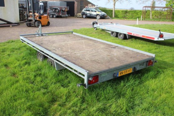 Henra AT20 2004 flatbed trailer Henra AT20 2004 2 Flatbed open trailers image 3