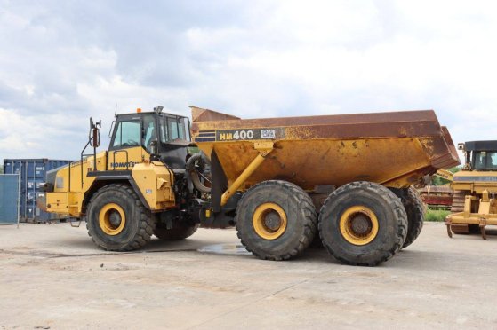 Dumper Komatsu HM400-2 Diesel 2008 HM400-2 2008 2 Dump Truck image 3