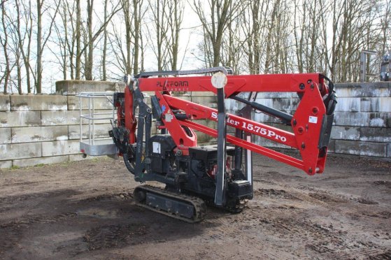 Spinhoogwerker Platform Basket Spider 15.75 Pro Benzine 15m 2014 BASKET Spider 15.75 Pro 2014 2 image 18