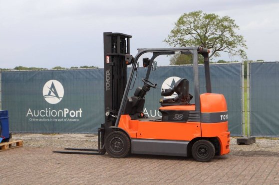 Heftruck Toyota 7FBMF35 Elektrisch 3500kg 4.5m 2010 7FBMF35 2010 2 Forklift image 3