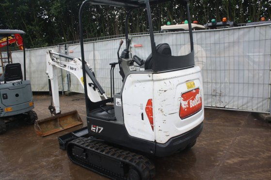 Mini excavator Bobcat E17 Diesel 10.2kW 2015 2253 2015 2 image 3