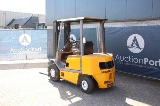 Forklift Jungheinrich DFG25 Diesel 2500kg 3.2m 1993 DFG25 1993 2 Forklift image 3