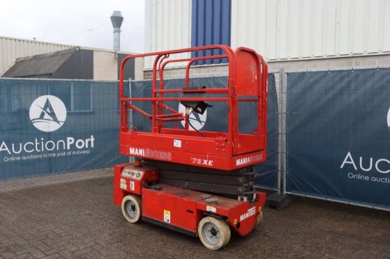 Manitou 78 XE Electric Scissor Lift 7.75m 2003 78 XE 2003 2 Scissor Lifts image 3
