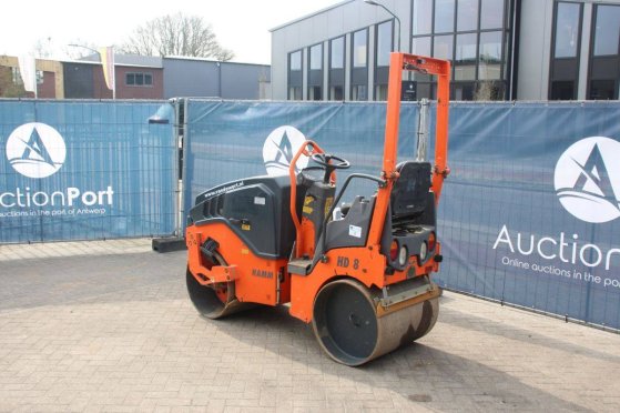 Vibratory roller Hamm HD 8 VV Diesel 15kW 2015 HD 8 VV 2015 2 image 3