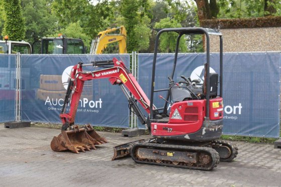 Mini excavator Yanmar VIO17-1 Diesel 10.1kW 2022 844 2022 2 image 3