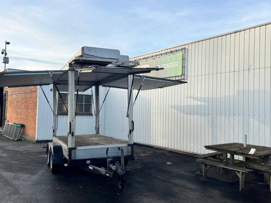 Closed Box Trailer Hapert Sapphire 3500kg 3.00x1.50x2.10m 2018 Hapert Sapphire Gesloten Kastwagen 2018 2 image 3