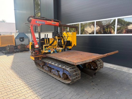 Tracked dumper Yanmar Diesel with palfinger crane 2 Tracked Dumpers image 3