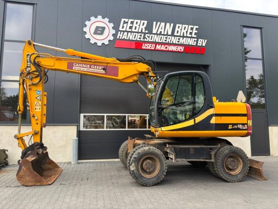 JCB JS145W Diesel Mobile Wheeled Crane 2008 JS145W 2008 2 Mobile Cranes image 3