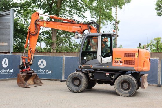 Wheel excavator Hitachi ZAXIS ZX140W-3 Diesel 90kW 2009 ZAXIS ZX140W-3 2009 2 Wheeled Excavators image 3