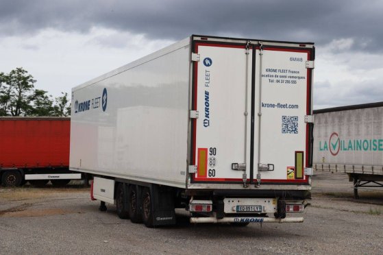 Reefer Semi-trailer Krone SD 39000kg 2017 9357 2017 2 Refrigerated semi trailers image 16