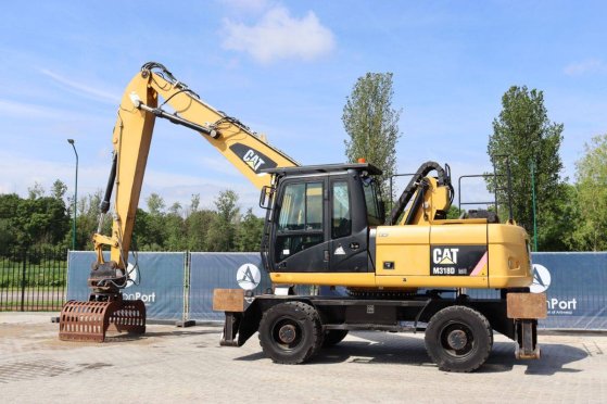 Crawler excavator Caterpillar M318D Diesel 129kW 2010 M318D 2010 2 Wheeled Excavators image 3