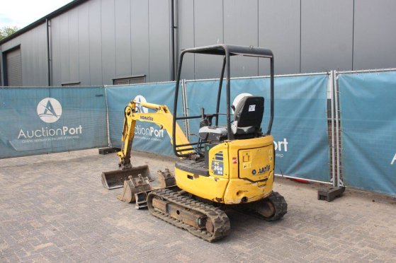 Mini excavator Komatsu PC16R-3HS Diesel 11.8kW 2012 PC16R-3HS 2012 2 image 3