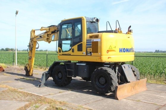 Wheel excavator Komatsu PW148-10 Diesel 90kW 2018 915 2018 2 Wheeled Excavators image 3