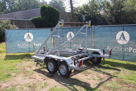 Cable reel trolley Ta-No 3500kg ta-no 2 Flatbed open trailers image 3