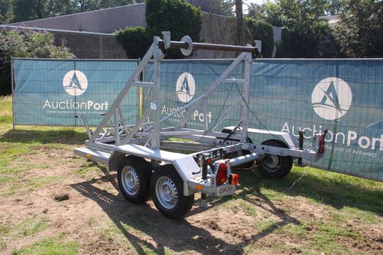 Cable reel trolley Ta-No 3500kg ta-no 2 Flatbed open trailers image 18