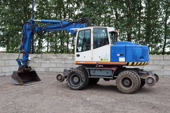 Wheel excavator Atlas 1404K Diesel 69kW 2007 1404K 2007 2 Wheeled Excavators image 3