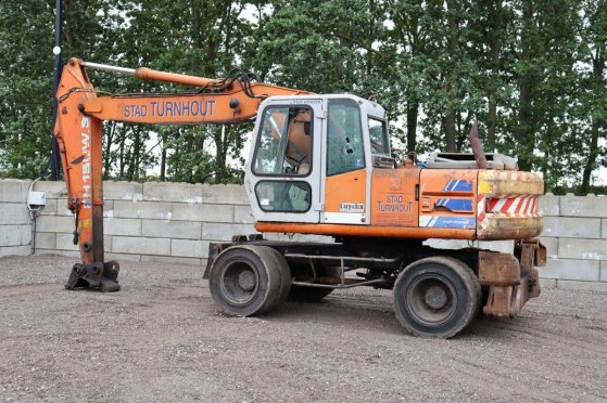 Wheel excavator Fiat Hitachi 595-A Diesel 87kW 1996 Fiat 595-A 1996 2 Wheel Loaders image 3