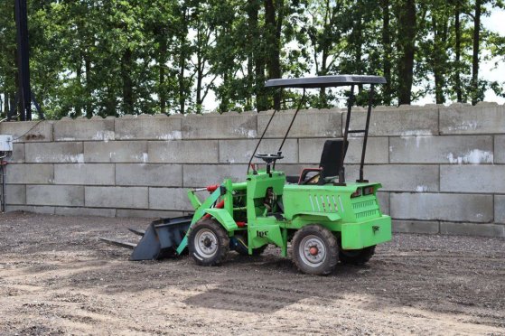 Articulated loader JPC EL16 Electric 4kW 2025 JPC EL16 2025 2 Wheel Loaders image 3