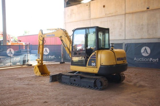 Crawler excavator Komatsu PC56-7 Diesel 35kW 2014 PC56-7 2014 2 Crawler Excavators image 3