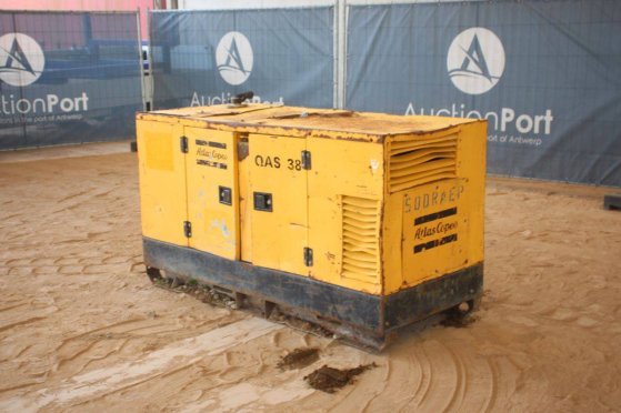 Generator Atlas Copco QAS 38 Diesel 2005 QAS 38 2005 2 Generators image 3