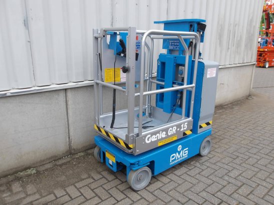 Genie GR-15 Electric Mast Lift 6.50m 2012 GR-15 2012 2 image 3