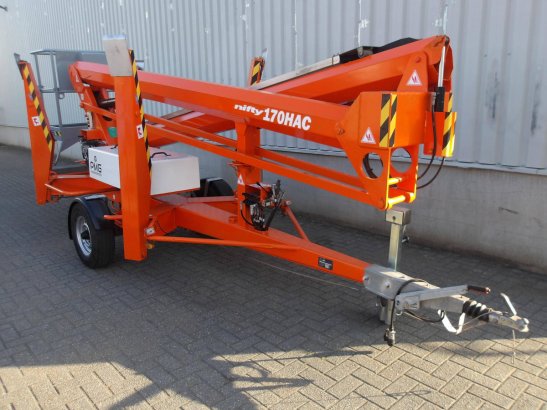 Trailer-mounted aerial platform Nifty 170HAC Electric 17.10m 2011 Nifty 170HAC 2011 2 image 3