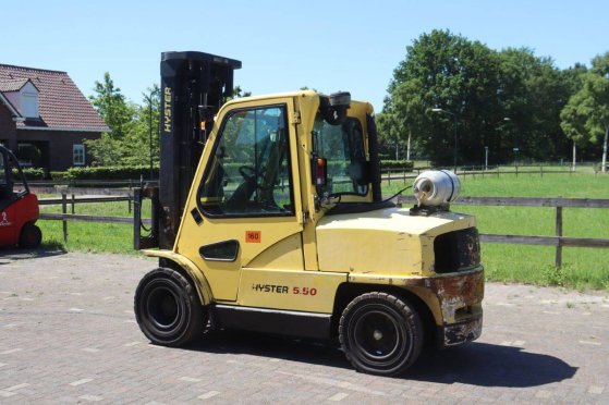 Forklift Hyster H5.50XM LPG 3500kg 5.75m 2004 H5.50XM 2004 2 Forklift image 3