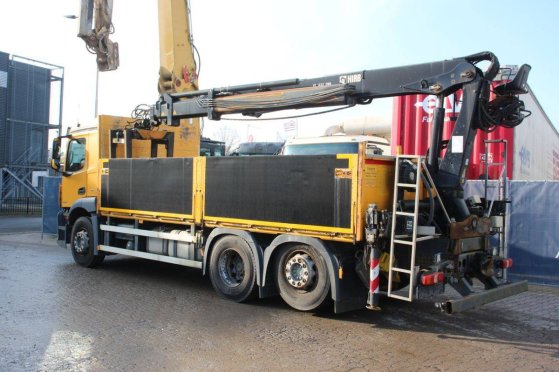 Crane truck Mercedes-Benz Antos 2540 Diesel 2014 Mercedes-Benz Antos 2540 2014 2 Crane trucks image 3