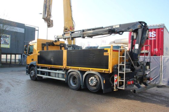 Crane truck Mercedes-Benz Antos 2540 Diesel 2014 Mercedes-Benz Antos 2540 2014 2 Crane trucks image 3