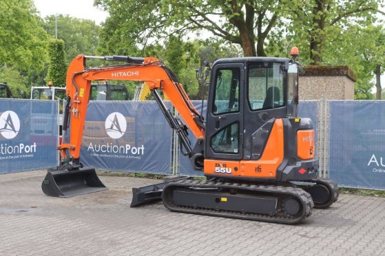 Crawler excavator Hitachi ZX55U-6 CLR Diesel 29.1kW 2022 ZX55U-6 CLR 2022 2 Crawler Excavators image 3