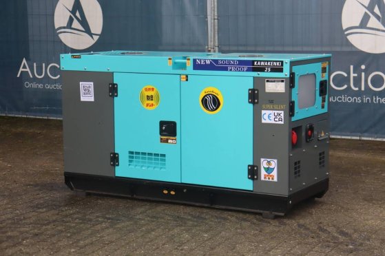 Generator Kawakenki KK25-III-SSS Diesel 25kVA 2025 New Kawakenki KK25-III-SSS 2025 1 Generators image 3