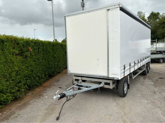 Flatbed trailer Berne 2004 Van Berne-Hedel Schamelwagen 2004 2 Flatbed open trailers image 3