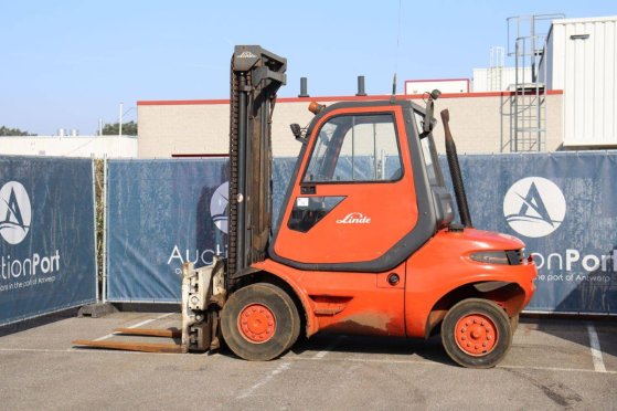 Linde H45D-04 Diesel Forklift 4500kg 4.35m 2000 H45D-04 2000 2 Forklift image 3