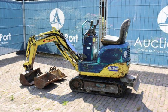 Mini excavator Ammann Yanmar SV05 Diesel 5kW 2004 (Margin) SV05 2004 2 image 3